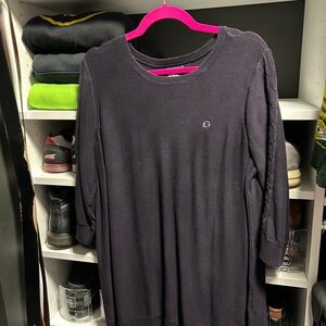 Lands' End Chase apparel navy Long Sleeve Sweater